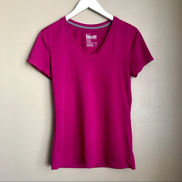 Nike Tops - [Nike] Dri- Fit V Neck
